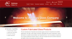Desktop Screenshot of andrews-glass.com